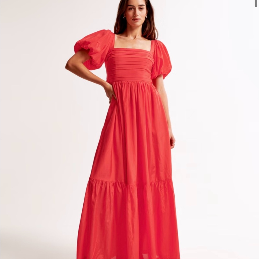 Abercrombie & Fitch Pink Maxi Dress - Picture 4 of 5